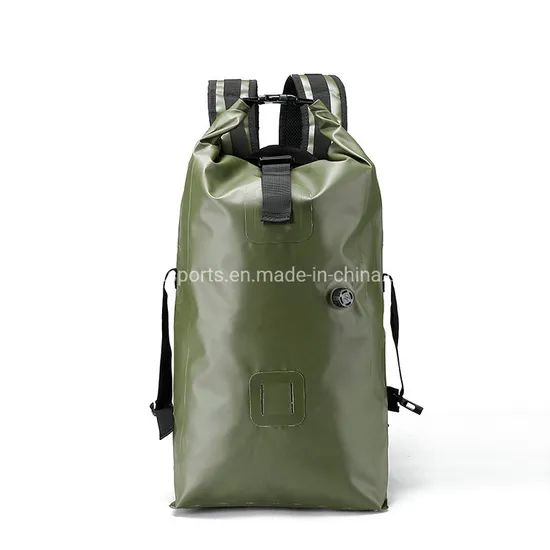 Outdoor Ocean 500d PVC Waterproof Dry Bag with Shoulder Strap, Waterproof Dry Bag Backpack 2L 5L 10L 20L 30L Storage Bag
