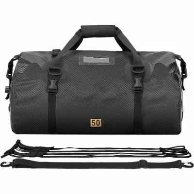 Le City logotipo personalizado PVC TPU 30L 40L 60L impermeable Deffel bolsa de deporte para hombre bolsa de viaje gimnasio bolsa de lona para acampar senderismo Trekking