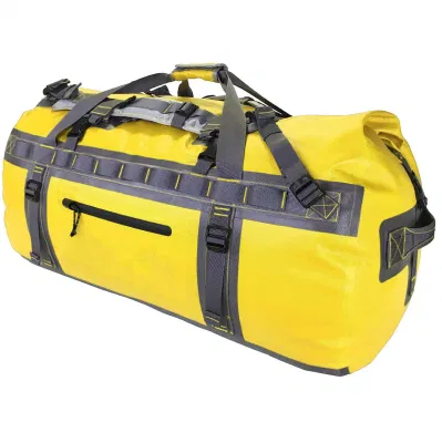 Bolsa de lona seca resistente al agua para deportes de kayak y canotaje de alta resistencia